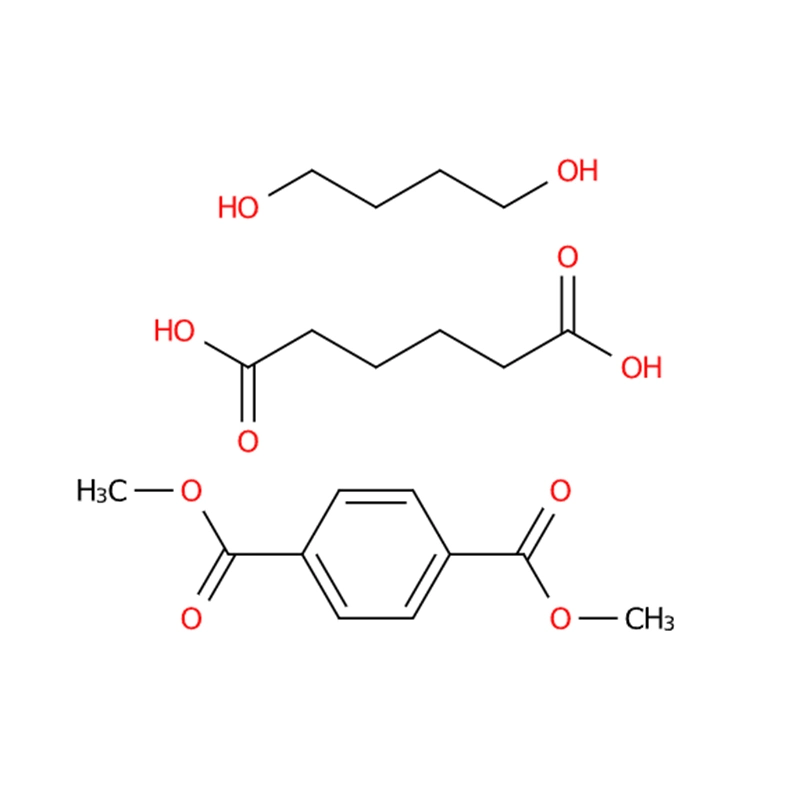 1,4-Ácido benzenodicarboxílico, éster 1,4-dimetílico, polímero com 1,4-butanodiol e ácido hexanodioico CAS# 55231-08-8