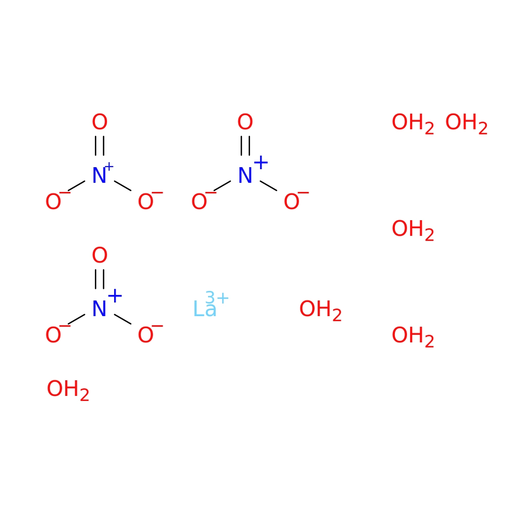 Nitrato de Lantânio CAS#10277-43-7