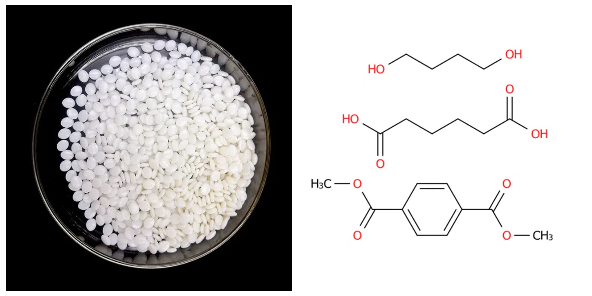 1,4-Ácido benzenodicarboxílico, éster 1,4-dimetílico, polímero com 1,4-butanodiol e ácido hexanodioico CAS# 55231-08-8
